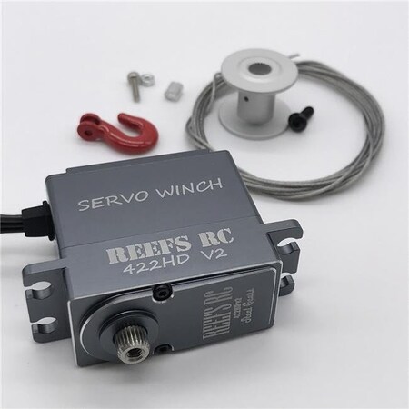 Reefs Rc Reefs RC SEHREEFS43 422HDv2 Servo Winch with Built in Controller SEHREEFS43